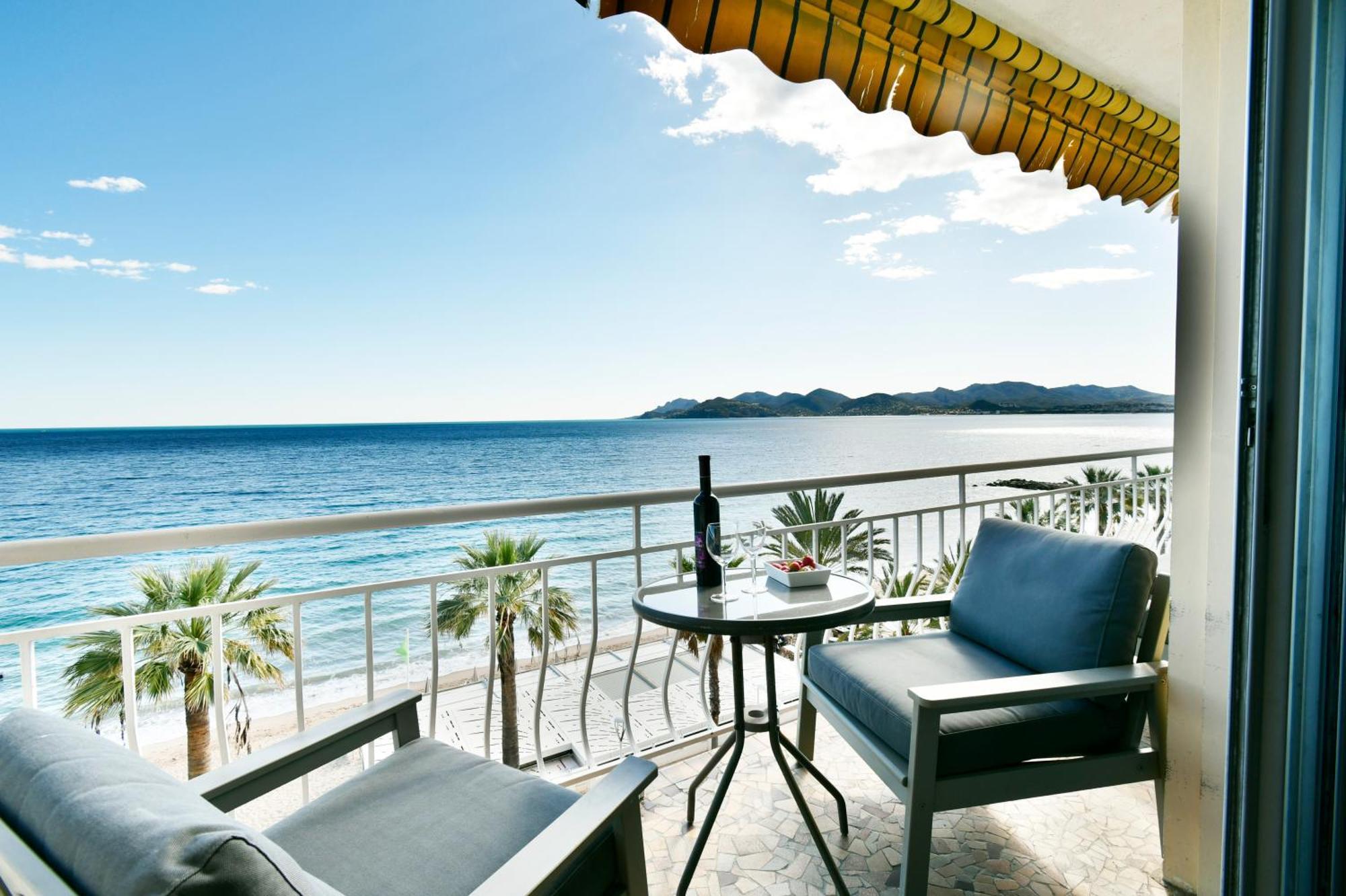 Plage Du Midi- Vue Sur Mer Standing Presta Канны Экстерьер фото