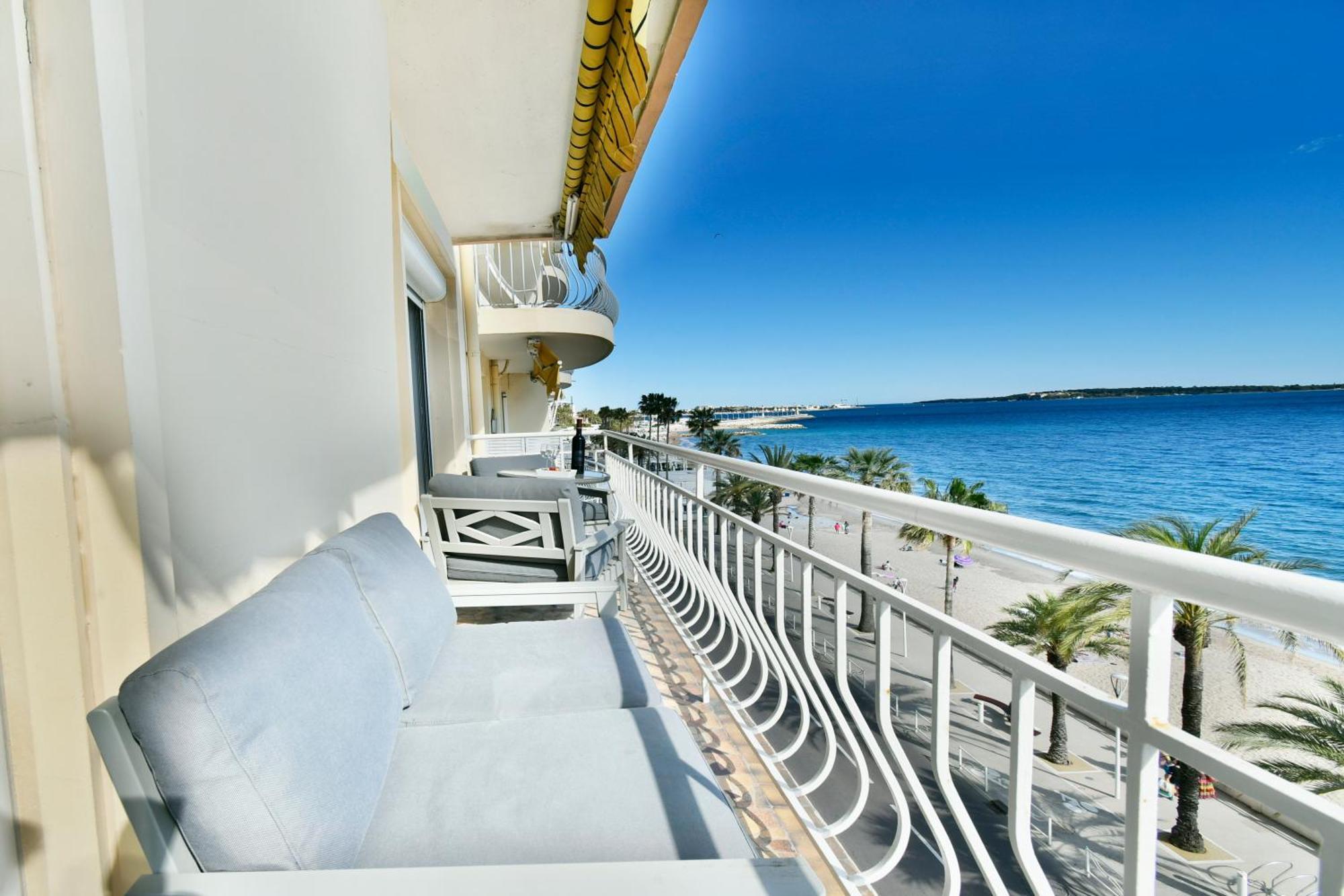 Plage Du Midi- Vue Sur Mer Standing Presta Канны Экстерьер фото